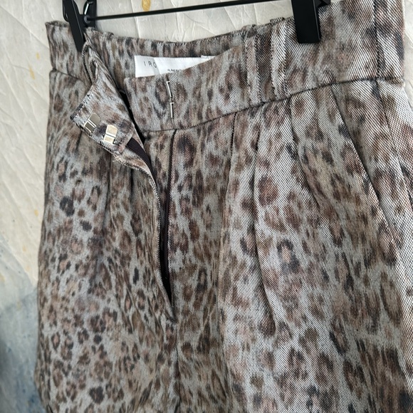 Iro Animal Print Shorts sz 40 - Picture 2 of 10